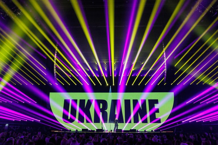 Paramos koncertas Ukrainai Žalgirio arenoje