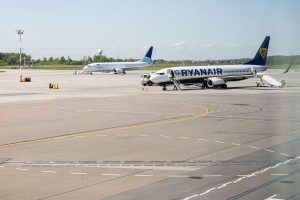 „Ryanair“ orlaivių priežiūros angaras Kauno oro uoste / ELTA / Ž. Gedvilo nuotr.